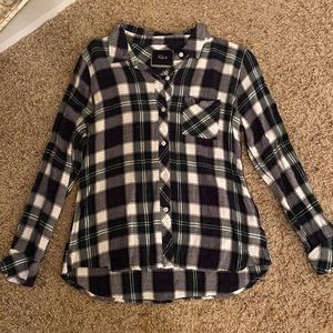 Rails Plaid Button Down